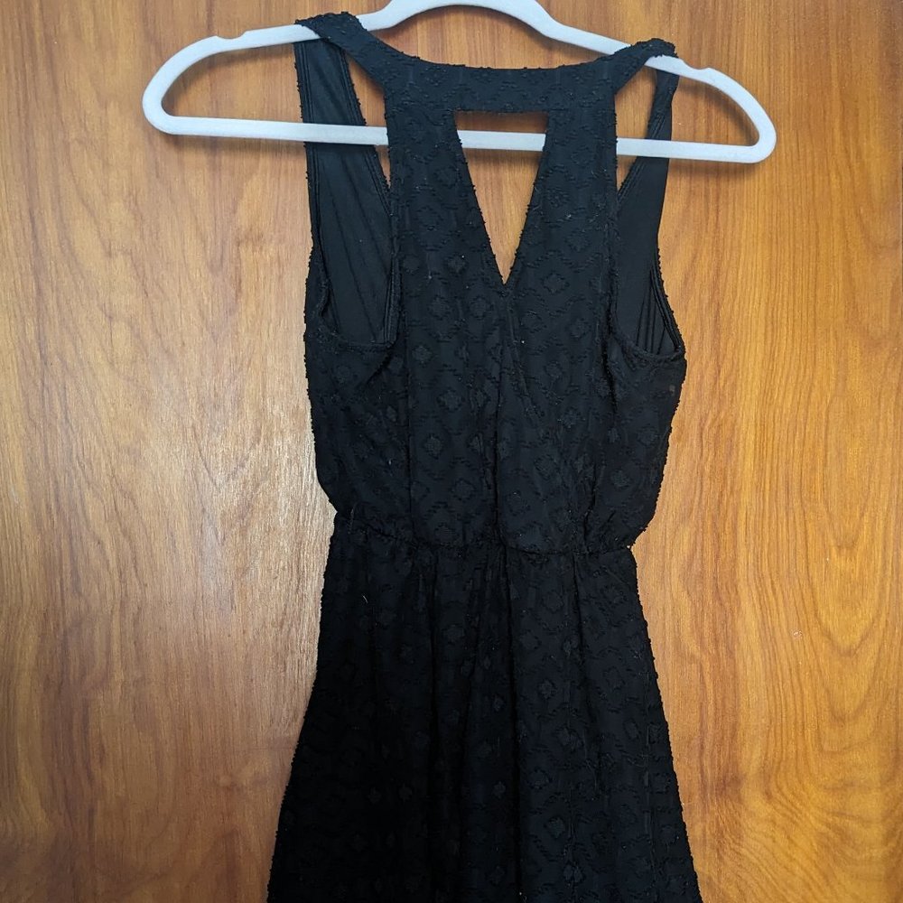 Candie's Black Lace Midi Dress